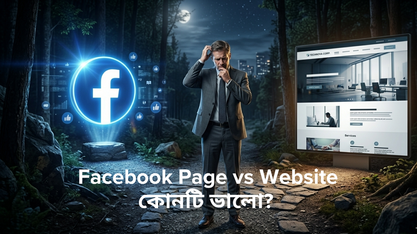 Facebook vs Website: নতুন ব্যবসার জন্য কোনটি বেশি লাভজনক?