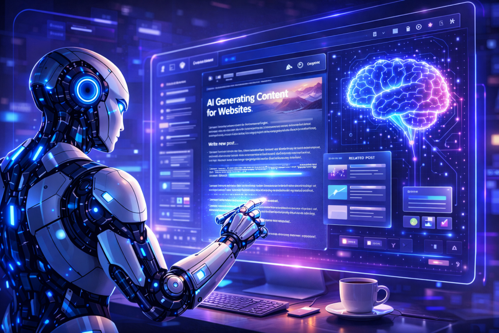 AI দিয়ে Website